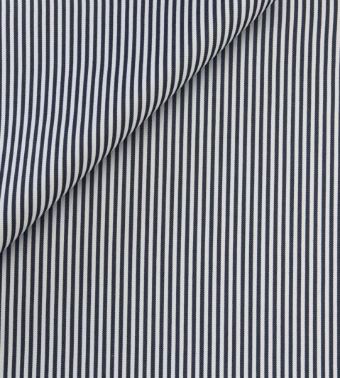 Breton Fabric by Jim Thompson No.9 Navy
