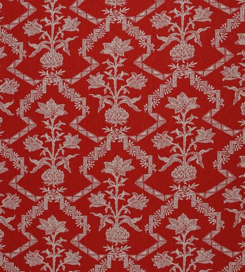 Amaryllis Fabric by Jim Thompson No.9 Red