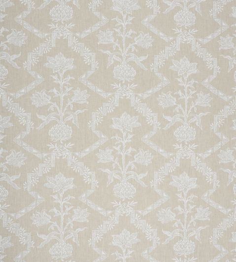 Amaryllis Fabric by Jim Thompson No.9 Natural White