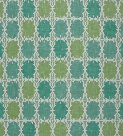 Malabar Fabric by Jim Thompson No.9 Meadow Greens