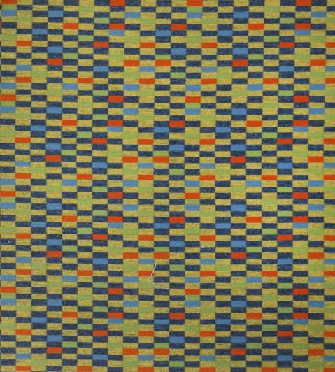 Tetris Fabric by Jim Thompson No.9 Mid-Century