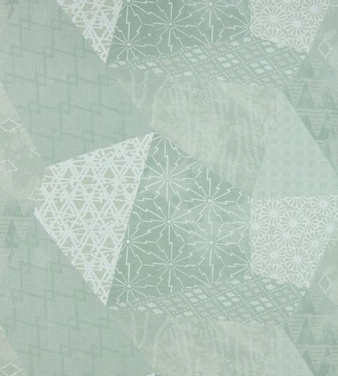 Katazome Fabric by Jim Thompson No.9 Celadon