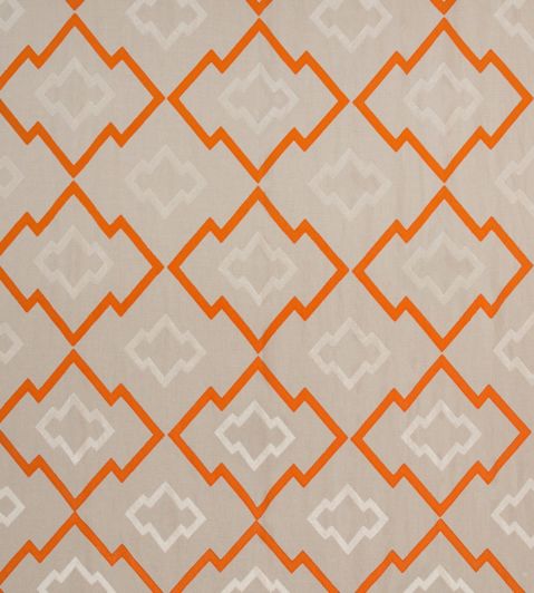 Ogaki Fabric by Jim Thompson No.9 Mandarin