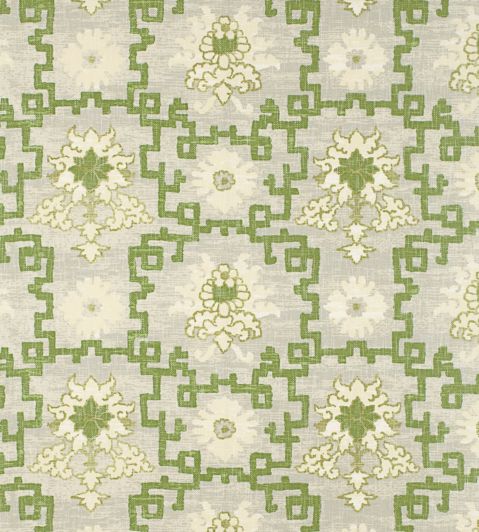 Peony Trellis Fabric by Jim Thompson No.9 Autumn