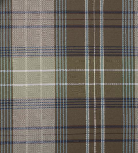 Arani Check Fabric by Jim Thompson No.9 Forest
