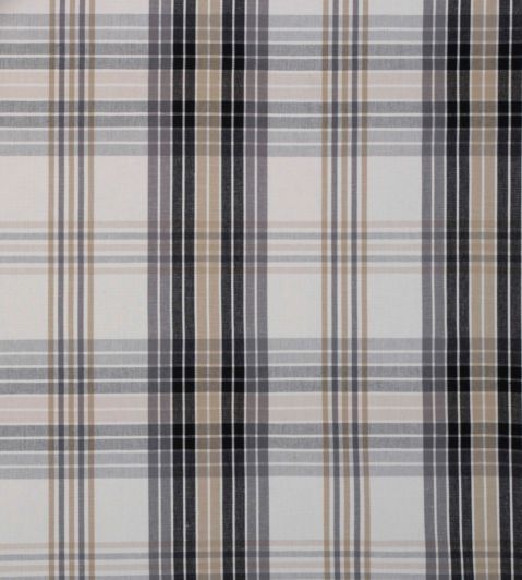 Bangaru Check Fabric by Jim Thompson No.9 Graphite