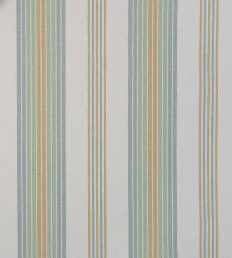 Bangaru Stripe Fabric by Jim Thompson No.9 Spring Greens