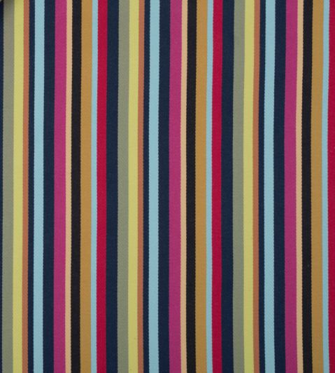 Pondicherry Stripe Fabric by Jim Thompson No.9 Pop Art
