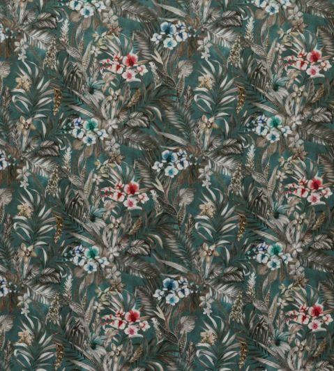 Kew Fabric by Ashley Wilde Teal