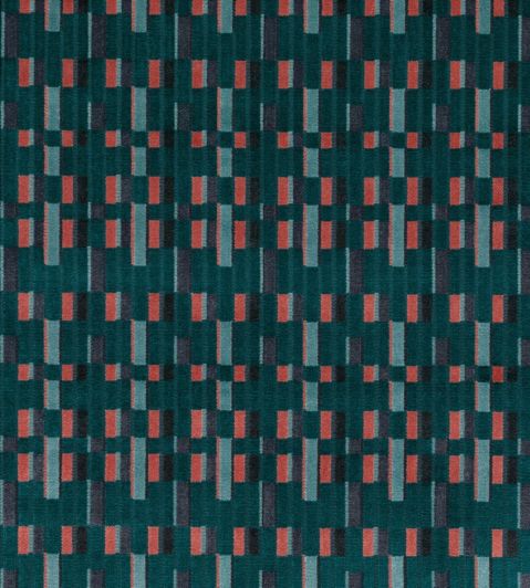 Metropolitan Fabric by Kirkby Design Teal