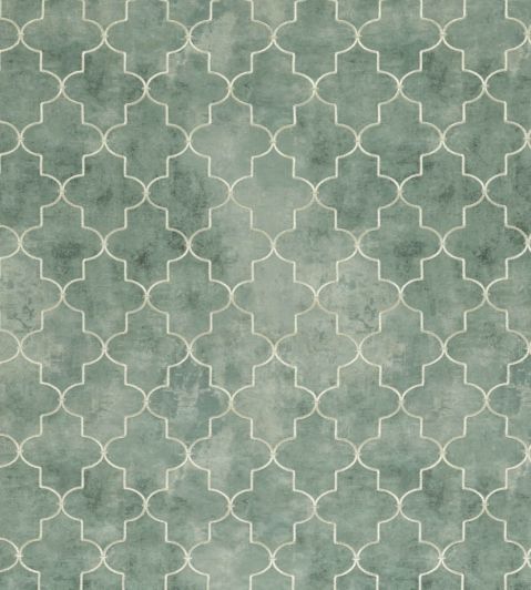 Langford Fabric by Kai Eucalyptus