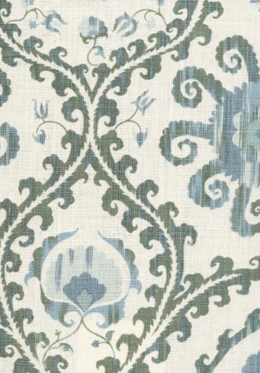 Oxus Fabric by Lewis & Wood Ocean Blue