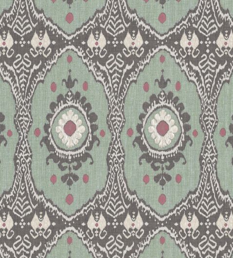 Bukhara Fabric by Lewis & Wood Eucalyptus