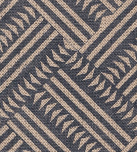 Checkerbox Fabric by Lewis & Wood Indigo