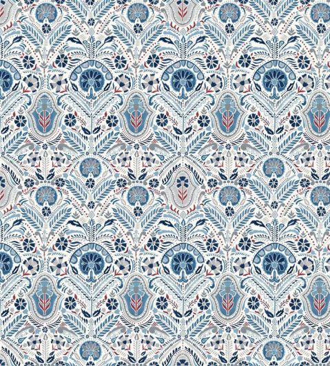 Lustleigh Fabric by William Yeoward Indigo