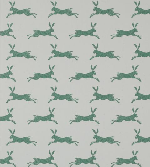 March Hare Wallpaper by Jane Churchill Green