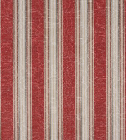 Misa Moire Stripe Fabric by Marvic Coral