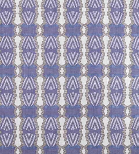 Memphis Fabric by Christopher Farr Cloth Indigo