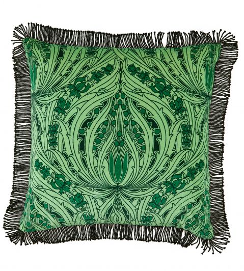 Mildmay Cushion Ready-made cushion by Archive Goblin Green