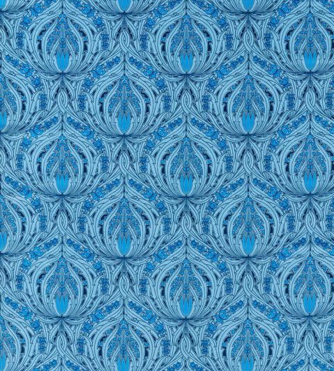 Mildmay Fabric by Archive Majorelle Blue