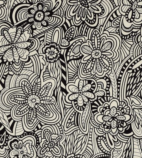 Cartagena Fabric by MISSONI Home Collection Bianco/Nero
