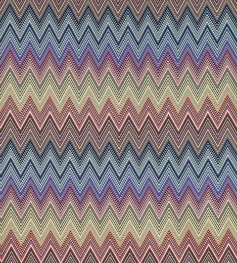 Kew Fabric by MISSONI Home Collection Turchese Multicolor