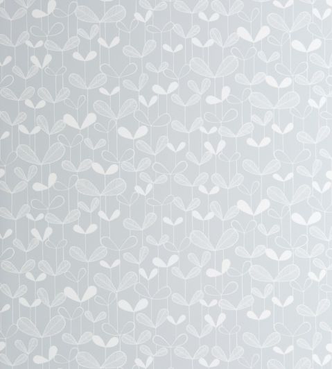 Saplings Wallpaper by MissPrint Cloud Grey