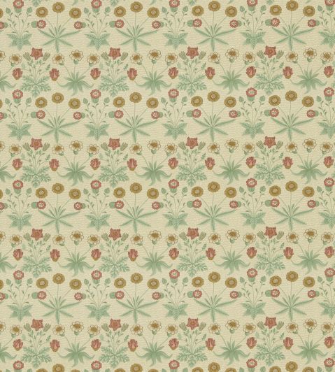 Daisy Fabric by Morris & Co Terracotta/Gold