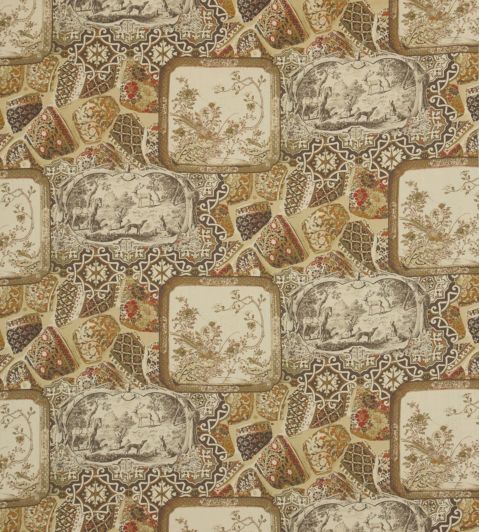 Mulberry China Linen Fabric by Mulberry Home Spice