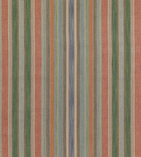 Rustic Stripe Fabric by Mulberry Home Spice