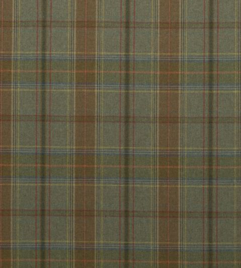 Shetland Plaid Fabric by Mulberry Home Lovat