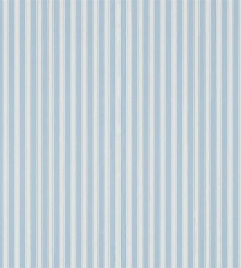 New Tiger Stripe Wallpaper in Blue/Ivory by Sanderson | Jane Clayton