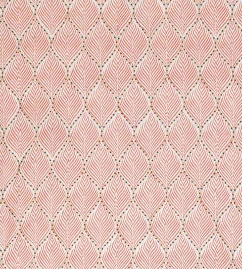 Bonnelles Fabric by Nina Campbell Coral