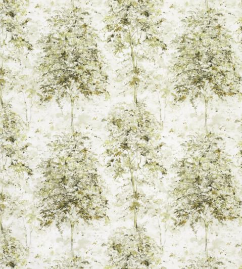 Lochwood Fabric by Nina Campbell Charcoal, Gold