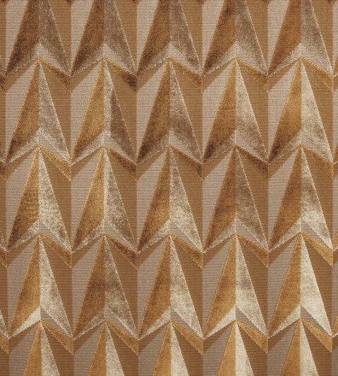Origami Rockets Fabric by Kirkby Design Copper