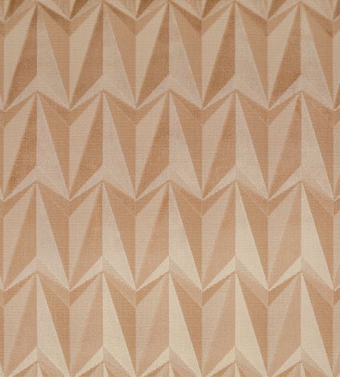 Origami Rockets Fabric by Kirkby Design Pink Apricot