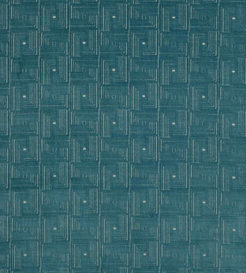 Orson Fabric by Jane Churchill Teal