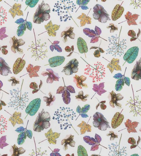 Woodland Fabric by Osborne & Little Purple / Green