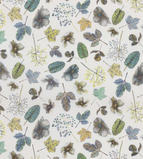 Woodland Fabric by Osborne & Little Forest / Mint / Chartreuse