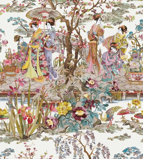 Japanese Garden Wallpaper by Osborne & Little 3