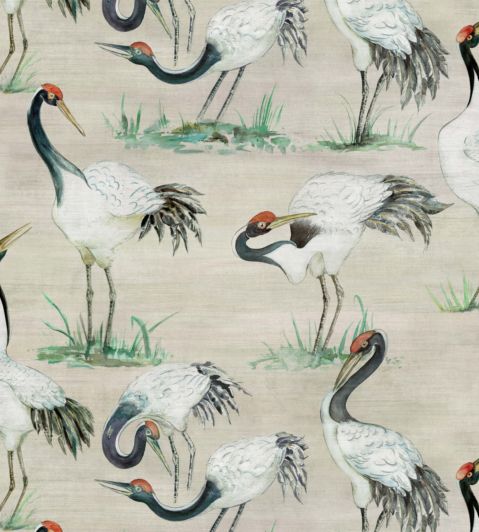 Cranes Wallpaper by Osborne & Little 1