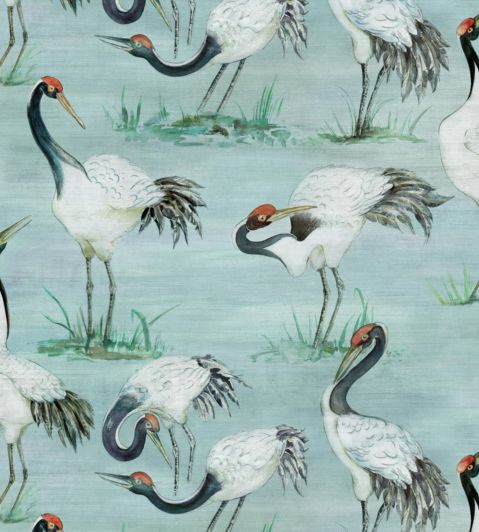 Cranes Wallpaper by Osborne & Little 2