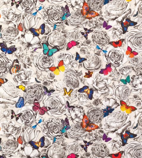 Butterfly Garden Fabric by Osborne & Little Multi