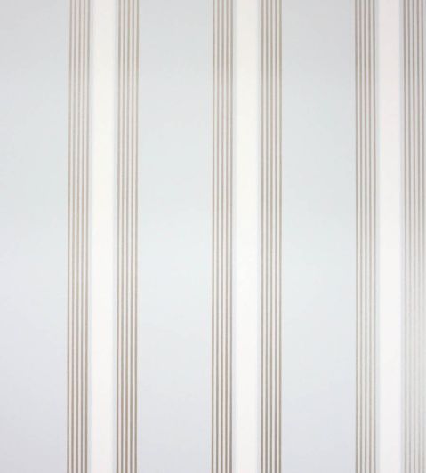 Grosvenor Wallpaper by Osborne & Little Pale Steel Blue/White