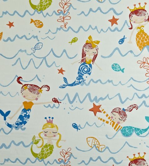 Mermaid Fabric by Prestigious Textiles Azure
