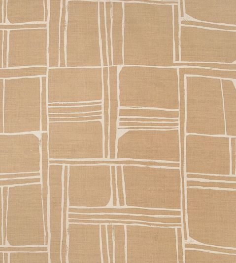Quadrant Fabric by Christopher Farr Cloth White