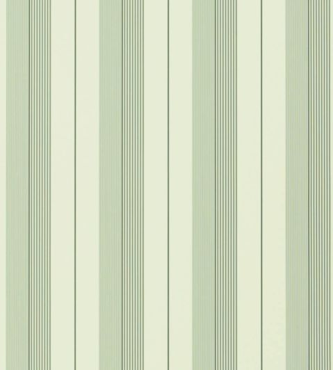 Aiden Stripe Wallpaper by Ralph Lauren Granite/Cream