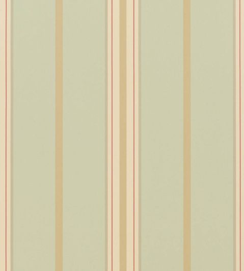 Marden Stripe Wallpaper by Ralph Lauren Linen/Sage