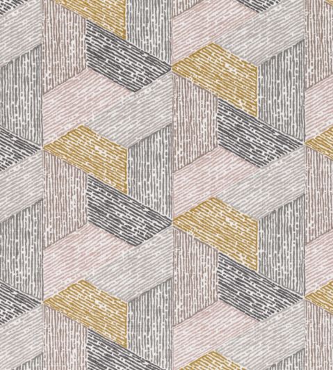 Escher Multi Fabric by Romo Wild Rose