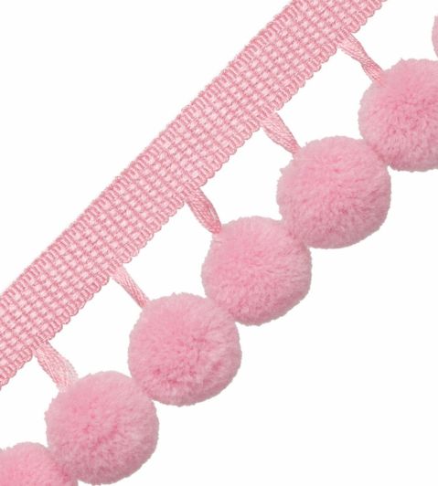 Dolce Pom Pom Fringe Trimming by Samuel & Sons Cotton Candy